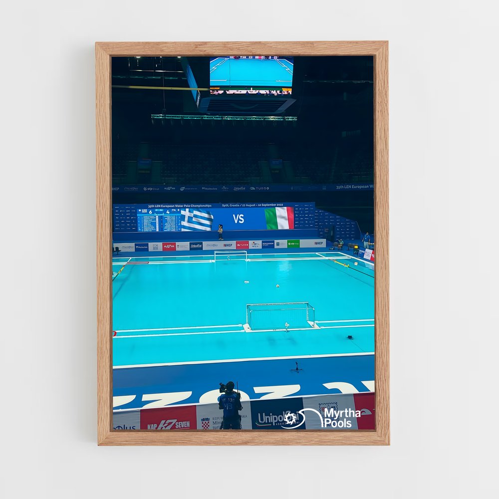 Poster European water – affiche Water-polo (vue 4)